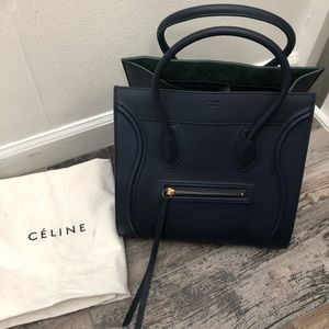 CELINE Navy Blue bag